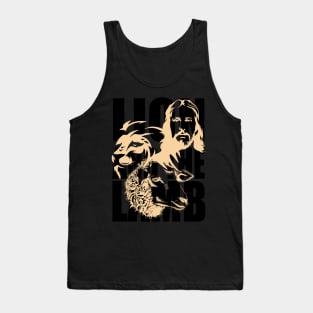 JESUS THE LION AND THE LAMB Tank Top